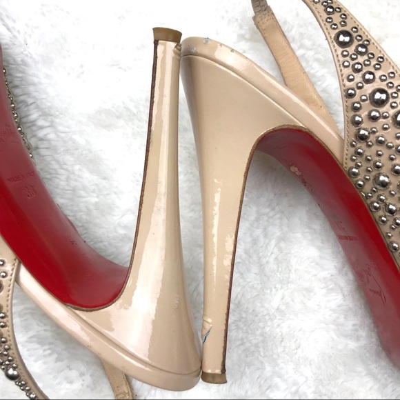 CHRISTIAN LOUBOUTIN | Star Prive Studded Pumps - Picture 6 of 8
